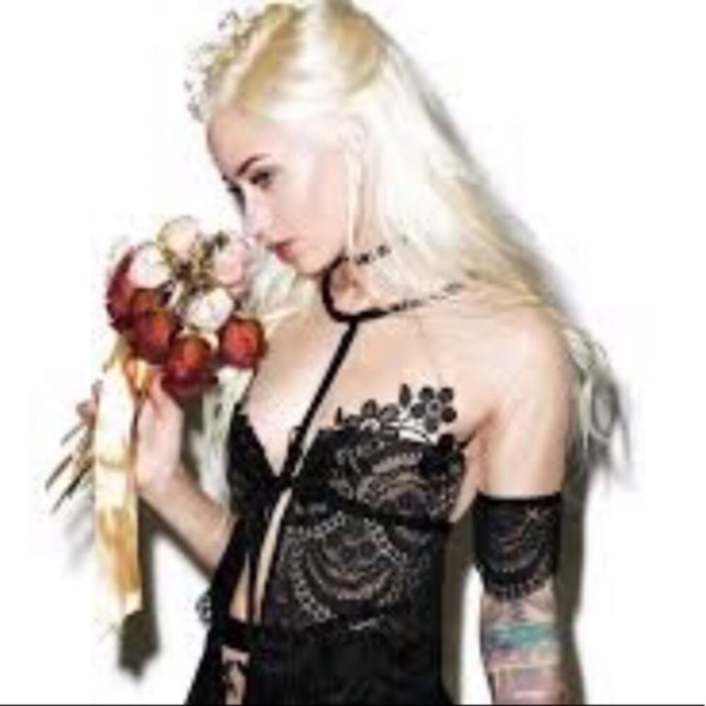 NWT For Love and Lemons Lace Robe